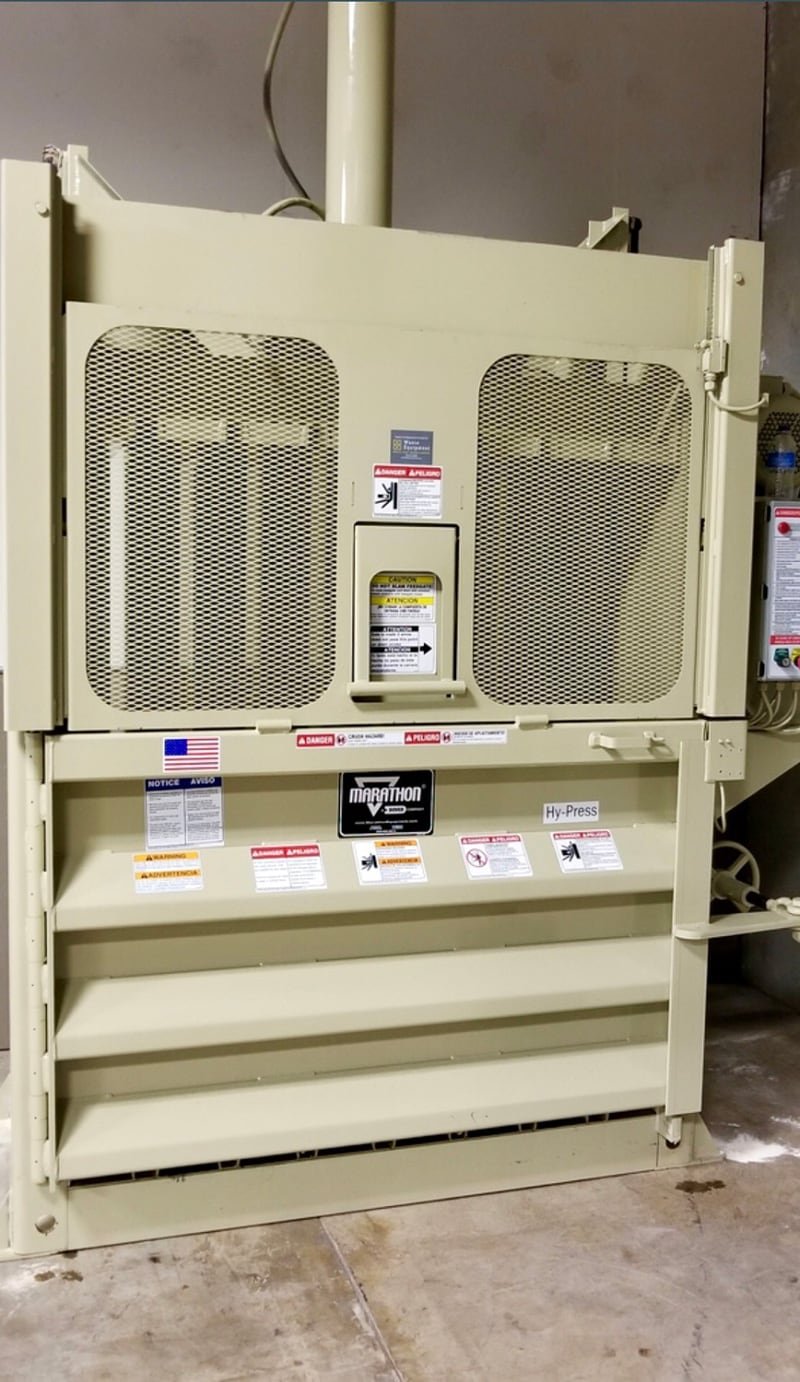 cardboard baler
